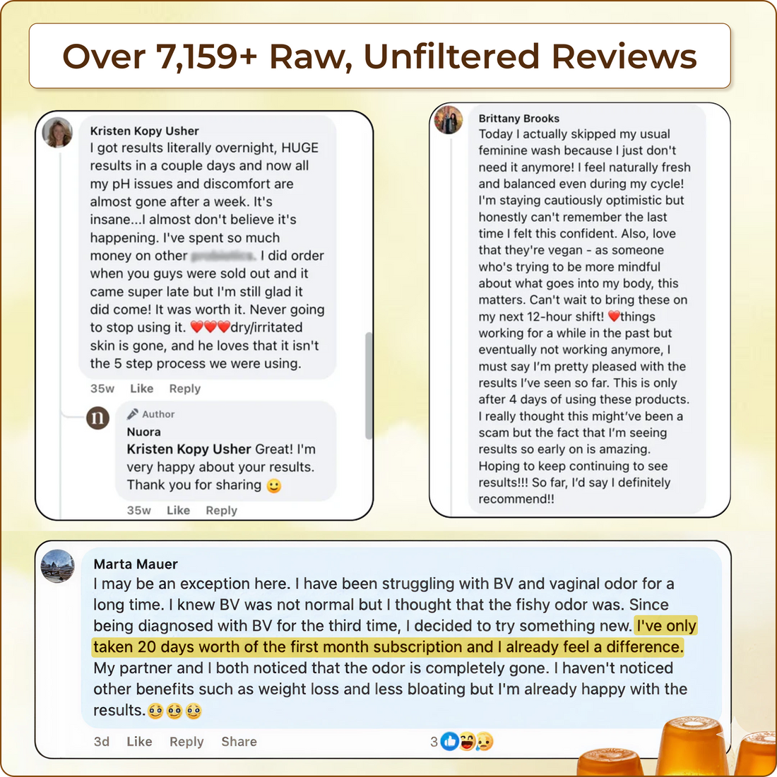 Customer reviews